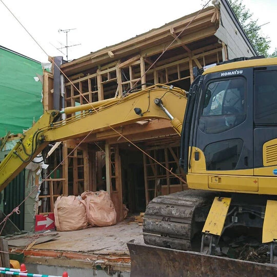 画像1284：戸建解体（札幌市清田区）