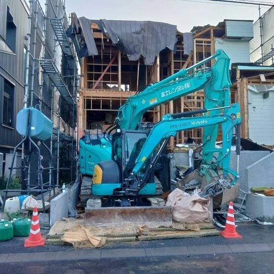 画像1287：戸建解体（札幌市白石区）
